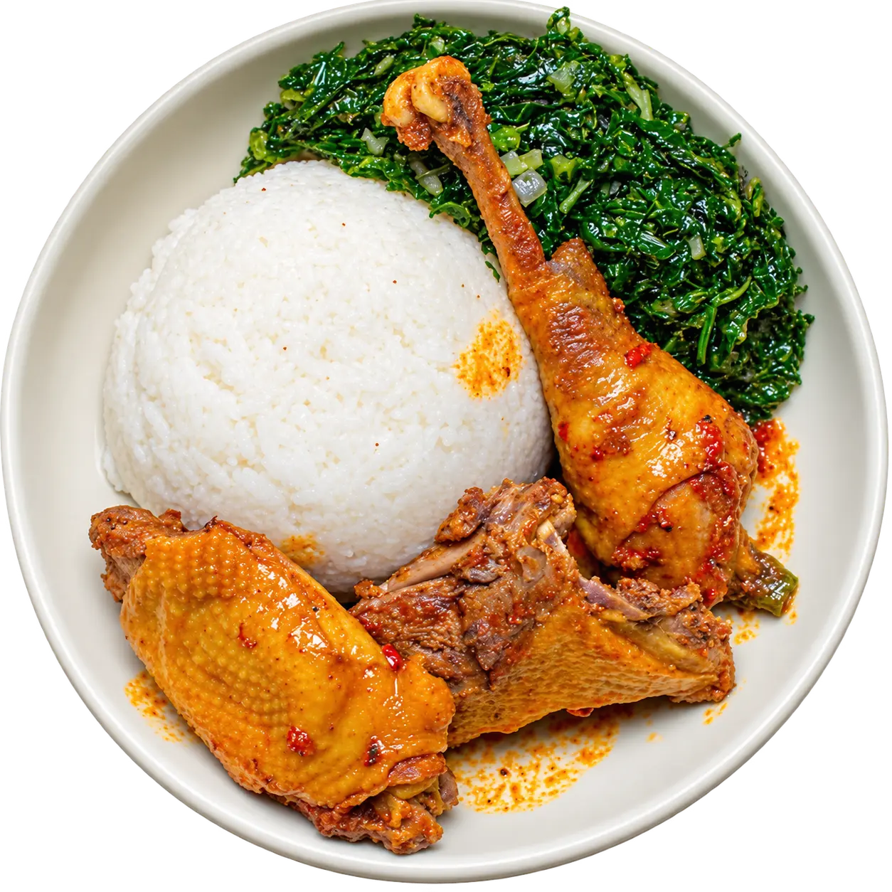 Posho & Chicken